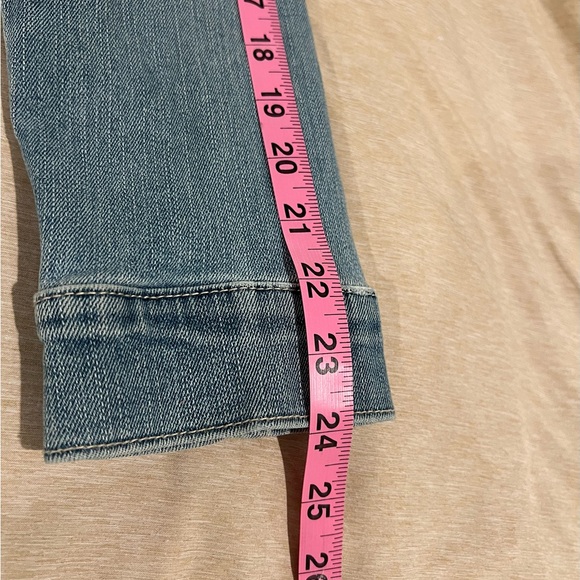 Jessica Simpson Stretch Jean Jacket Medium Wash Size M - Picture 14 of 15